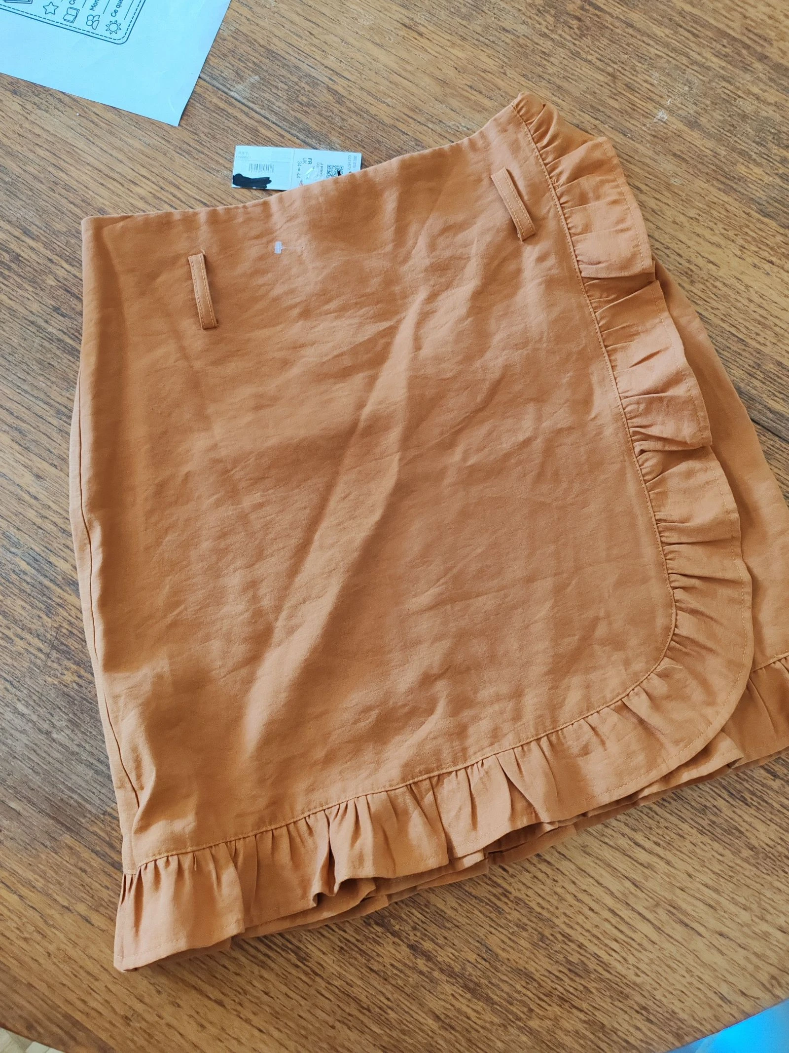 Jupe Orange etam 34 